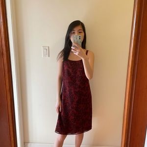 ‼️SALE‼️ BNWT Floral pattern red dress